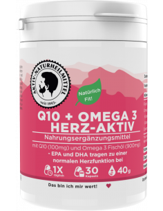 Q10 + Omega 3 Herz-Aktiv