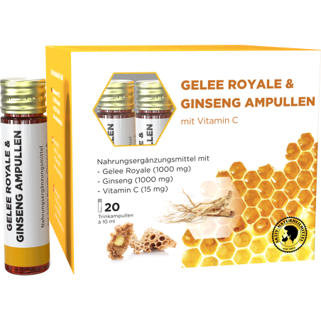 Gelee Royale + Ginseng Ampullen